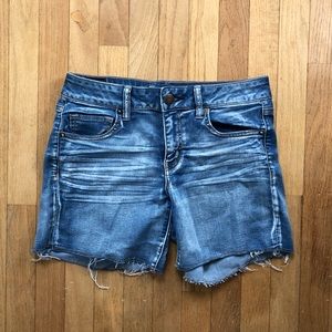 Lighter Wash Jean Shorts